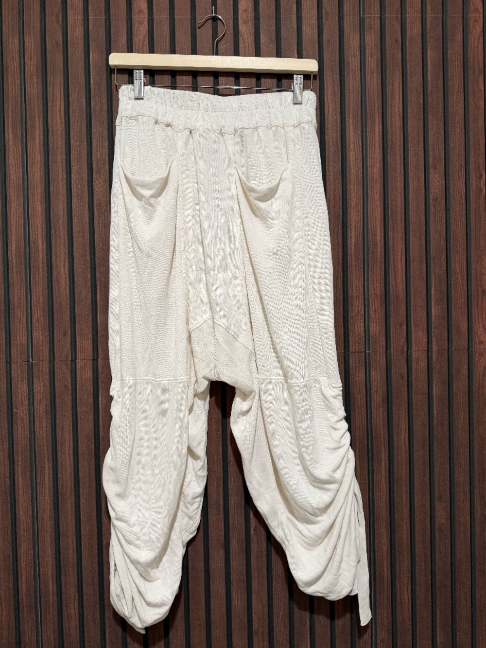 Free People FP Movement Pirouette Harem Jogger Pants Ivory S NWT